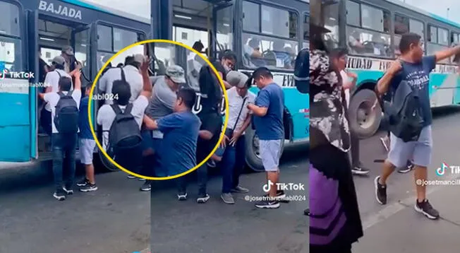 Graban a ladrón en pleno 'bolsiqueo' en Lima y el video se hace viral