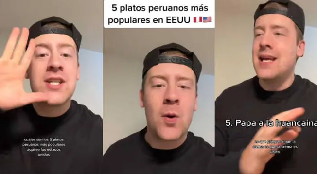 TikTok: Extranjero revela cuáles son los 5 platos peruanos más populares en EE.UU