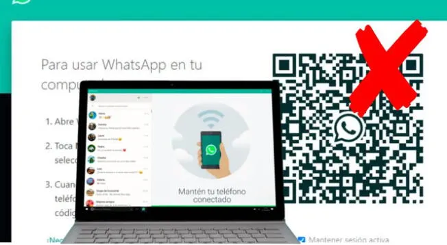 WhastApp: Así puedes usar la web sin código QR