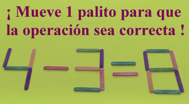 Solo las personas que tienen un alto IQ podrán resolver este acertijo mental.