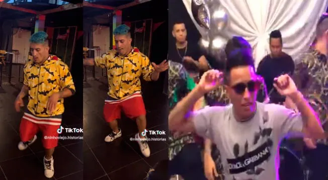 El influencer lució su talento para el baile y dejó sorprendido a más de uno.