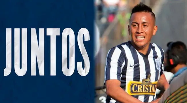 Christian Cueva le hizo un pedido a los hinchas de Alianza Lima