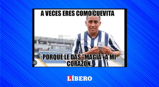 Cueva volvió a Alianza y cibernautas ya comparten divertidos memes de él