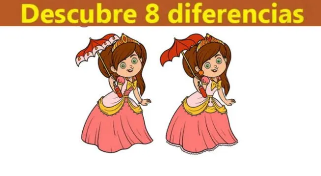 Reto: ¿Cuáles son las 8 diferencias en este desafío extremo? Reto: ¿Cuáles son las 8 diferencias en este desafío extremo?