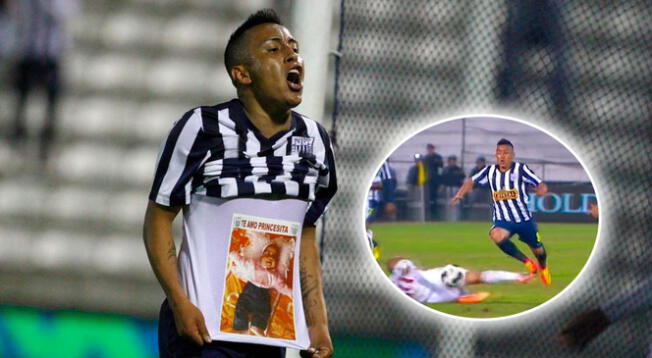 Christian Cueva y su primer gol con Alianza Lima