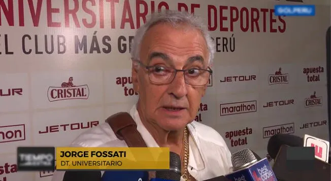 Universitario: Fossati cortó 'rueda de prensa' porque aseguró debía llegar temprano a misa