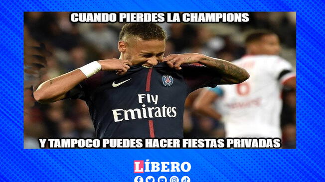 Los mejores memes tras la derrota del PSG