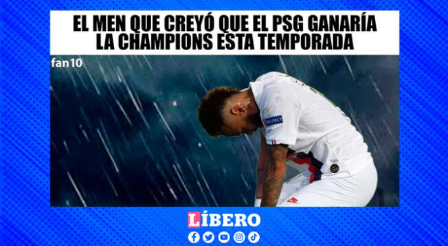 Miles de usuarios crearon divertidos memes tras la eliminación del PSG.