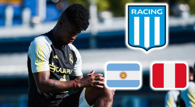 Sporting Cristal recibió grata visita de un jugador de Racing