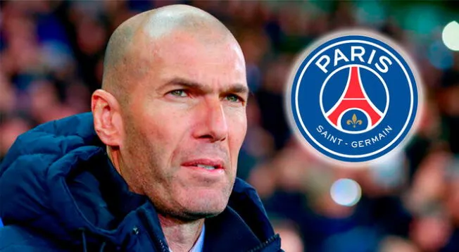 Zidane llegaría como técnico al PSG