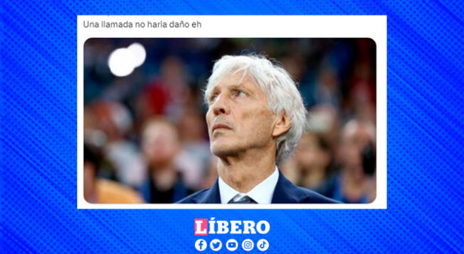 Pekerman es uno de los favoritos de los hinchas peruanos y eso se vio reflejado en los memes.