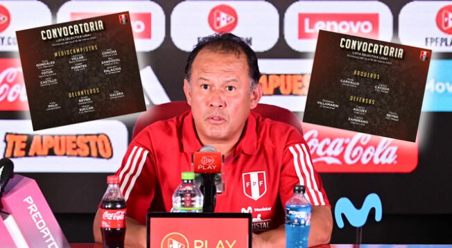 Convocados de Juan Reynoso para la Selección Peruana