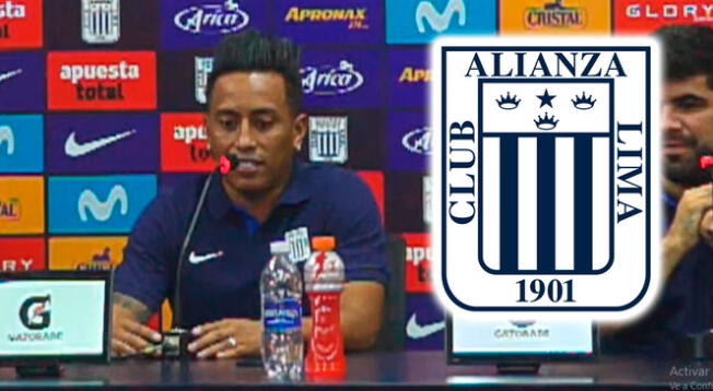 Christian Cueva se dirigió a la prensa como nuevo jugador de Alianza Lima