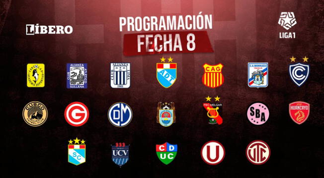 Partidos de hoy de la Liga 1: fecha 8 del Torneo Apertura