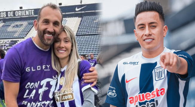 La brasileña anunció el sorteo de una camiseta de Hernan Barcos.