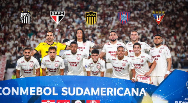 Universitario se podría medir ante rivales hostóricos en la Sudamericana.