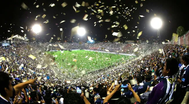 La iluminación del estadio de Alianza Lima recibió comentarios positivos de CONMEBOL. Foto: ANDINA