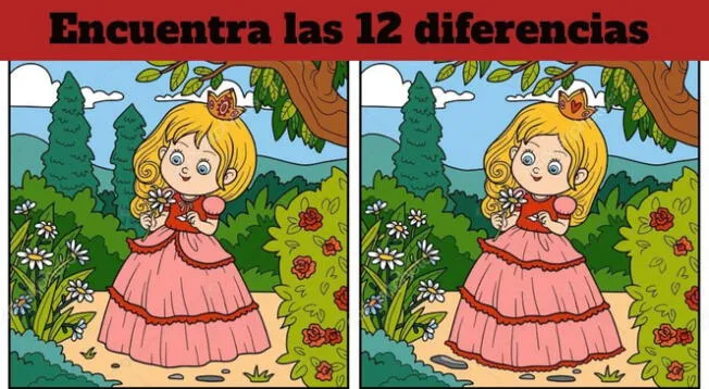 Reto: ¿dónde están las 12 diferencias de la foto viral?