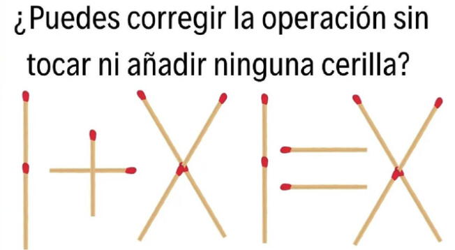 Acertijo: Tienes 6 segundos para descubrir cómo solucionar el problema