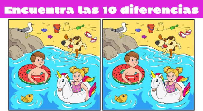 ¿Podrás ubicar las 10 diferencias? Tienes 7 segundos para triunfar ¿Podrás ubicar las 10 diferencias? Tienes 7 segundos para triunfar