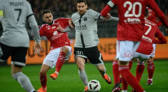 PSG venció a Brest en la jornada 27 de la Ligue 1