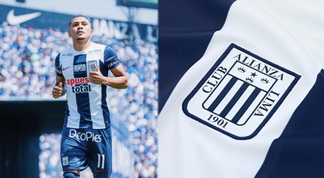 Bryan Reyna resaltó el escudo de Alianza Lima en redes sociales.