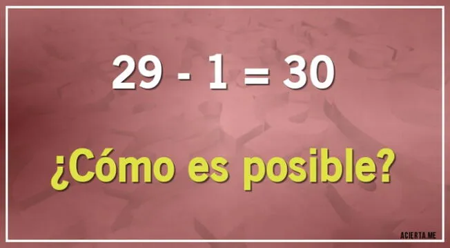 Tienes solo una oportunidad para dar la repuesta correcta del acertijo visual.