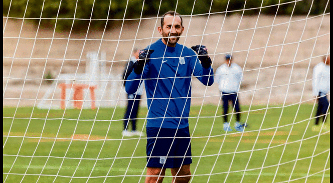 Hernán Barcos suma pocos minutos en la Liga 1