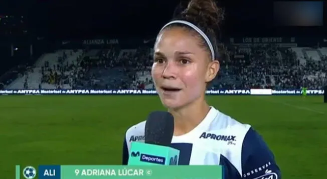 Adriana Lúcar habló de la goleada que sufrió Alianza Lima ante Colo Colo