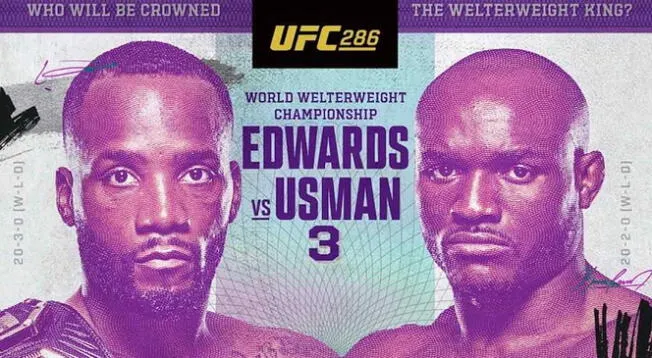 Cartelera completa del UFC 286