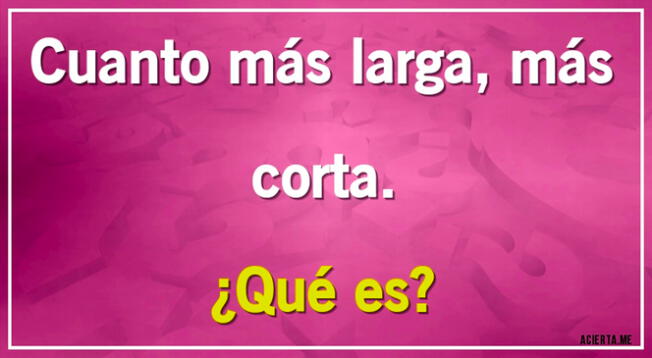 Solo tienes una oportunidad para desarrollar este acertijo mental extremo.