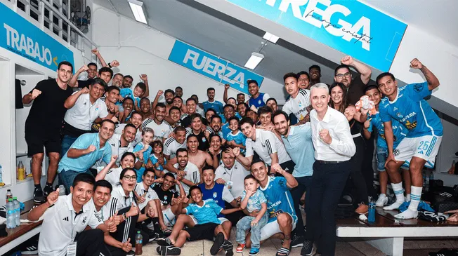 Sporting Cristal sigue celebrando su victoria en redes sociales.