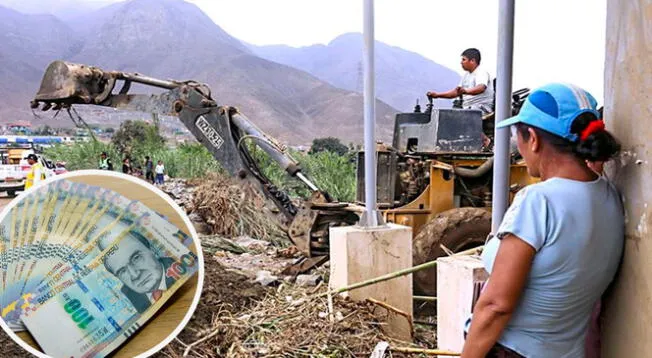 Durante 2 años, las familias damnificadas por el ciclón Yaku recibirán el Bono Lluvia 2023.