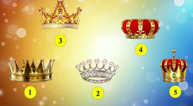 Test: Elige una corona y conoce si eres dominante o no