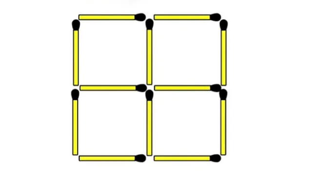 Analiza la figura del acertijo visual y busca la manera de formar 7 cuadrados en cuestión de segundos.