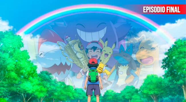 Pokémon capitulo final de Ash y Pikachu como protagonistas
