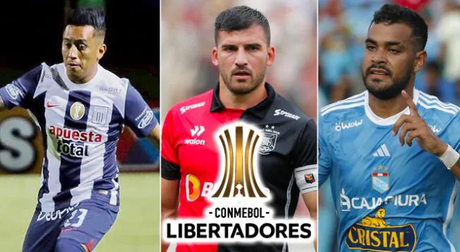 Alianza Lima, Melgar y Sporting Cristal representan al Perú en la Copa Libertadores 2023