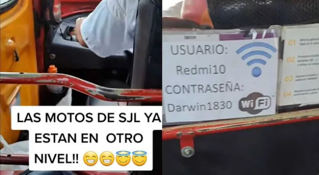 TikTok: Usuario capa que mototaxista brinda wi-fi gratis y miles se lo agradecen