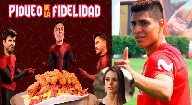 Pollería peruana lanza 'Promoción de la fidelidad' con la cara de Paolo Hurtado y Gerald Piqué