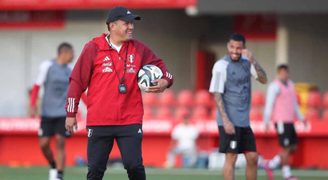 Juan Reynoso alista a Perú para duelo ante Alemania