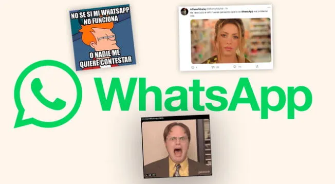 Cibernautas se tomaron con humor la caída de WhatsApp Web.