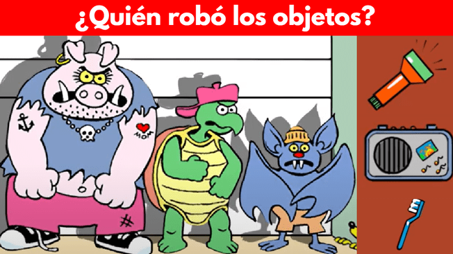 Acertijo visual nivel DETECTIVE Acertijo visual nivel DETECTIVE
