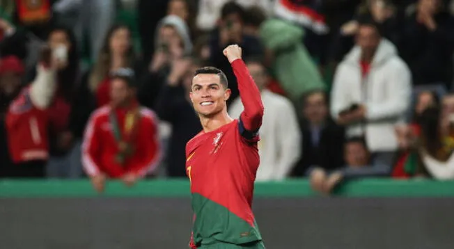 Cristiano Ronaldo se lució con Portugal.