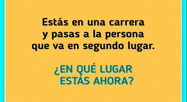 Desarrolla el acertijo mental y ejercita en poco tiempo tu razonamiento lógico.