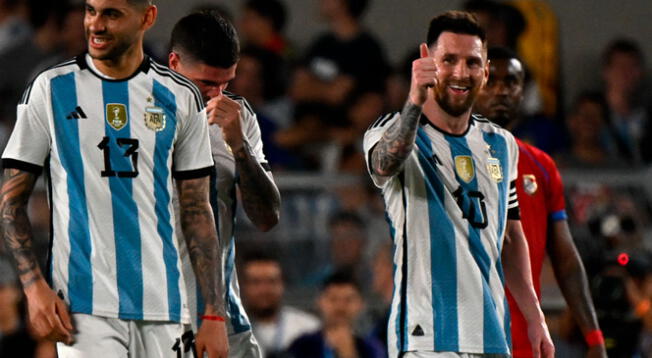 Argentina superó a Panamá por amistoso internacional Fecha FIFA