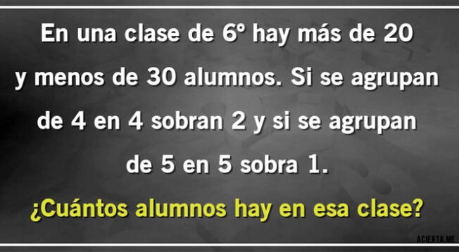 Pon a prueba cada una de tus habilidades con este complicado acertijo EXTREMO. Pon a prueba cada una de tus habilidades con este complicado acertijo EXTREMO.