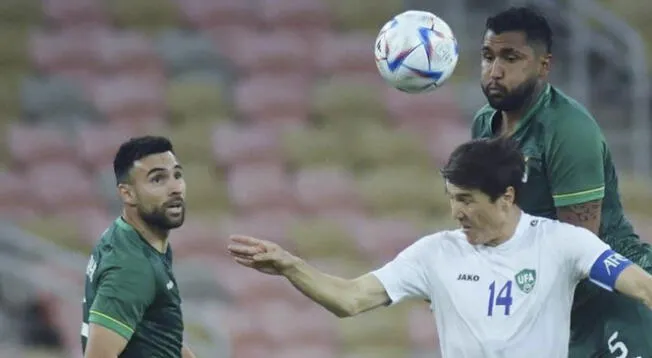 Eldor Shomurodov anotó el único gol del partido entre Uzbekistán vs Bolivia.