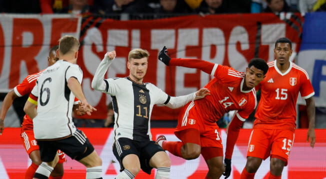 Perú enfrentó a Alemania en amistoso internacional