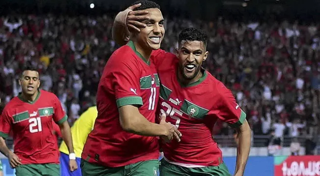 Marruecos derrotó a Brasil por amistos internacional Fecha FIFA