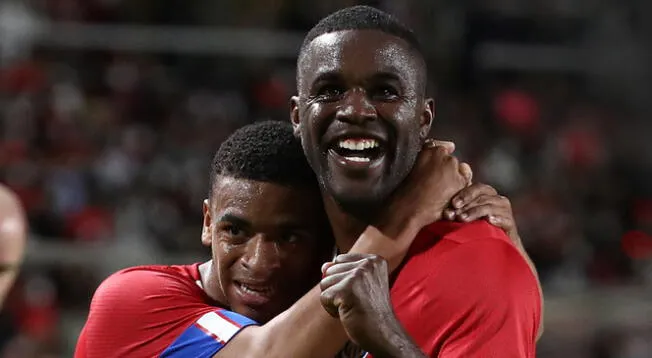 Costa Rica venció a Martinica en los últimos minutos del partido